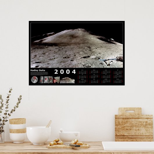 Poster Calendrier Delta 2004 (Cuisine)