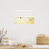 Poster Calendrier des Amants 2017 (Cuisine)