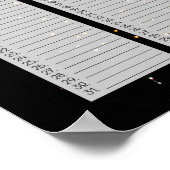 Poster Calendrier des jours spéciaux à retenir pour les f (Coin)