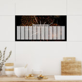 Poster Calendrier des Jours Spéciaux à Se Rappeler avec F (Cuisine)