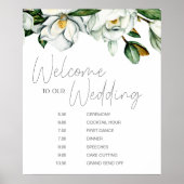 Poster Calendrier des Mariages floraux rustiques de Magno (Devant)