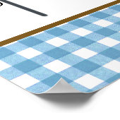 Poster Calendrier d'estimation de la date d'accouchement  (Coin)