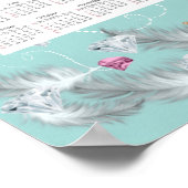 Poster Calendrier diamant et (Coin)