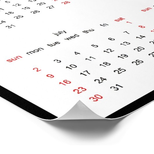 Poster Calendrier Dione 2006 (Coin)