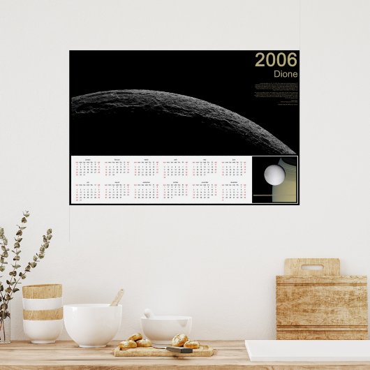 Poster Calendrier Dione 2006 (Cuisine)