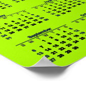 POSTER CALENDRIER DRÔLE 2026 PROCHAINE ARRÊT DOMINATION M (Coin)