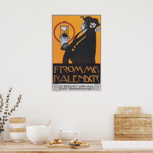 Poster Calendrier du formulaire (Cuisine)