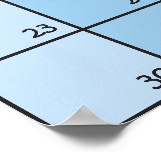 Poster Calendrier du planificateur décembre 2017 (Coin)