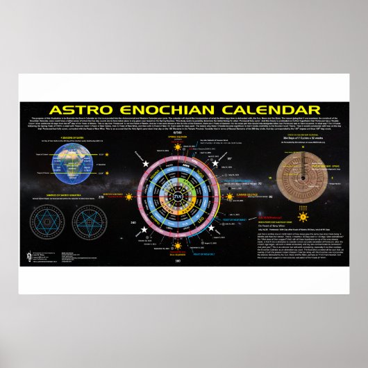 Poster Calendrier Enoch (Devant)