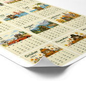 Poster Calendrier États-Unis 2027 (Coin)