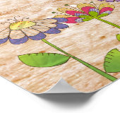 Poster Calendrier Fleurs 2017 (Coin)