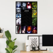 Poster Calendrier fractal de 2005 (Bureau à domicile)