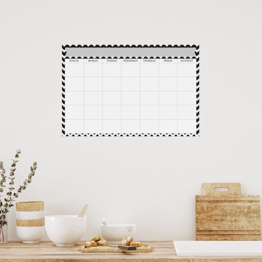 Poster Calendrier Géant (Cuisine)