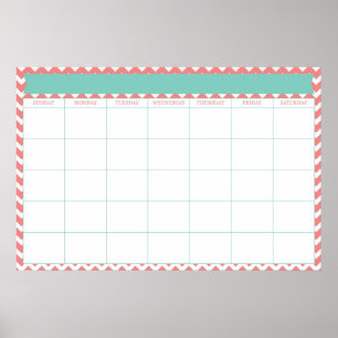 Poster Calendrier géant