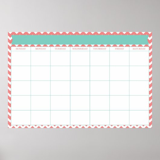 Poster Calendrier géant (Devant)