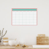 Poster Calendrier géant (Cuisine)