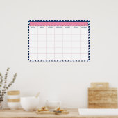 Poster Calendrier géant (Cuisine)