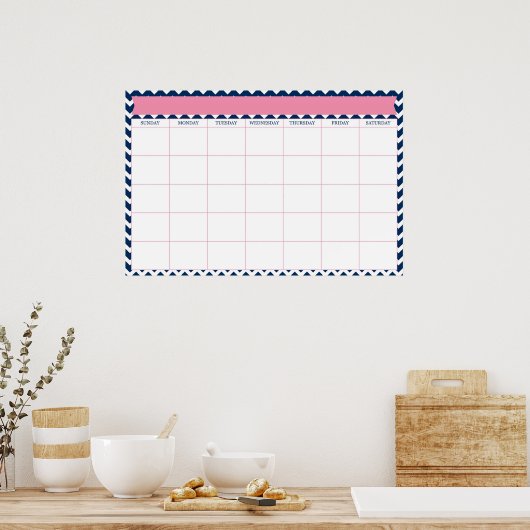 Poster Calendrier Géant (Cuisine)