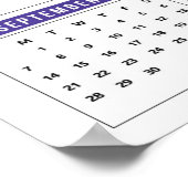 Poster Calendrier Golf 2025 (Coin)