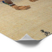 Poster Calendrier japonais Samouraï 2018 (Coin)