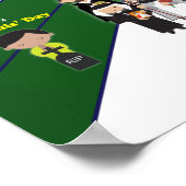 Poster Calendrier Liturgique Saints Joyeux Année A 2026 (Coin)