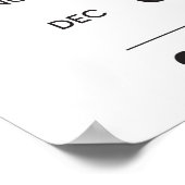 Poster Calendrier Lunaire des Affaires Pleine Lune Affect (Coin)