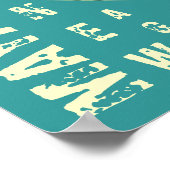 Poster Calendrier maya (Coin)