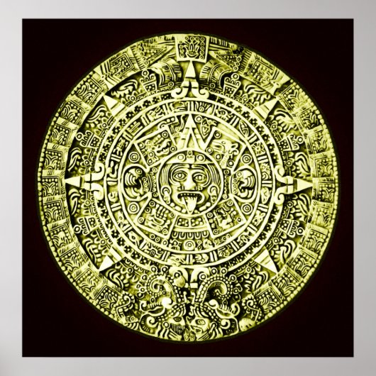 Poster calendrier maya (Devant)