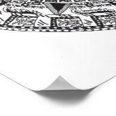 Poster Calendrier maya (Coin)