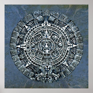 Poster Calendrier Maya / Calendrier Maya