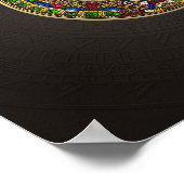 Poster Calendrier maya - couleur (Coin)