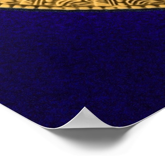 Poster calendrier mayan (Coin)