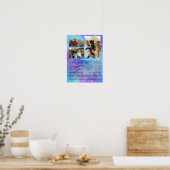 Poster Calendrier mensuel 2022 Boho Aquarelle 3 Photo (Cuisine)
