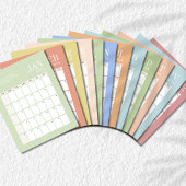 Poster Calendrier mensuel 2025 | Mai