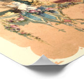 Poster Calendrier mercantile de l'ère victorienne ancienn (Coin)