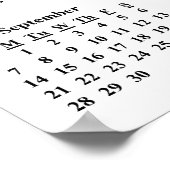 Poster Calendrier mural 2014 Jonquilles blanches (Coin)