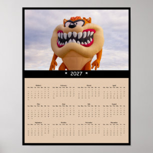 Poster Calendrier Mural 2027 Ballon à Air Chaud - Festiva