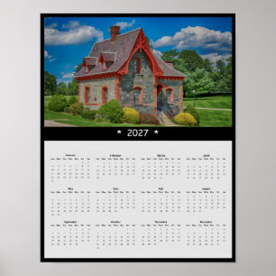 Poster Calendrier mural 2027 de la maison St. Peter's - C