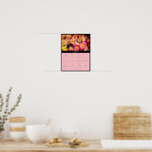 Poster Calendrier mural 2027 Fleurs de printemps - Le jar (Cuisine)