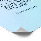 Poster Calendrier mural Shimmer 2020 de Janz Print (Coin)