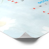 Poster Calendrier Papillon Marguerite 2026 (Coin)