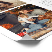 Poster Calendrier photo 2019 avec élégante année manuscri (Coin)