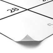 POSTER CALENDRIER PLANNING JUIN 2015 (Coin)