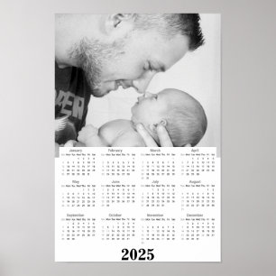 Poster Calendrier Portrait 2025