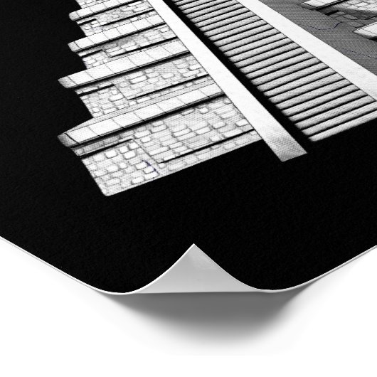 Poster Calendrier Pyramide Aztec (Coin)