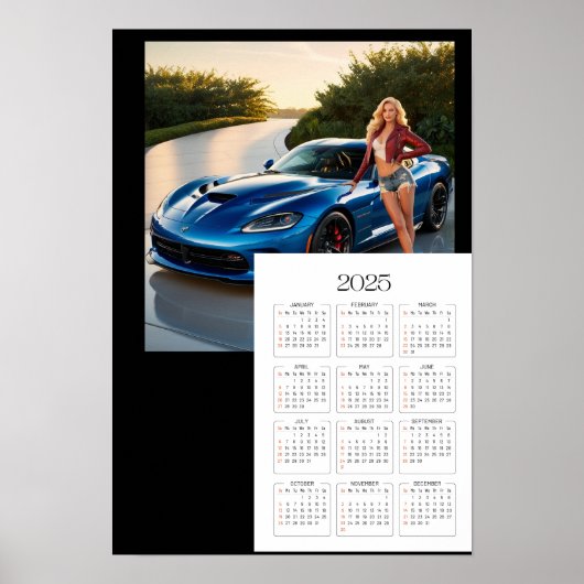 Poster Calendrier QT 2025 (Devant)