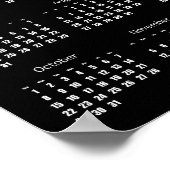 Poster Calendrier Rhododendron 2017 (Coin)