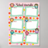 Poster Calendrier scolaire (Devant)