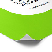 Poster Calendrier scolaire 2023-2024 de Yellowgreen par J (Coin)