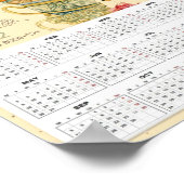 Poster Calendrier Tea time 2022 (Coin)